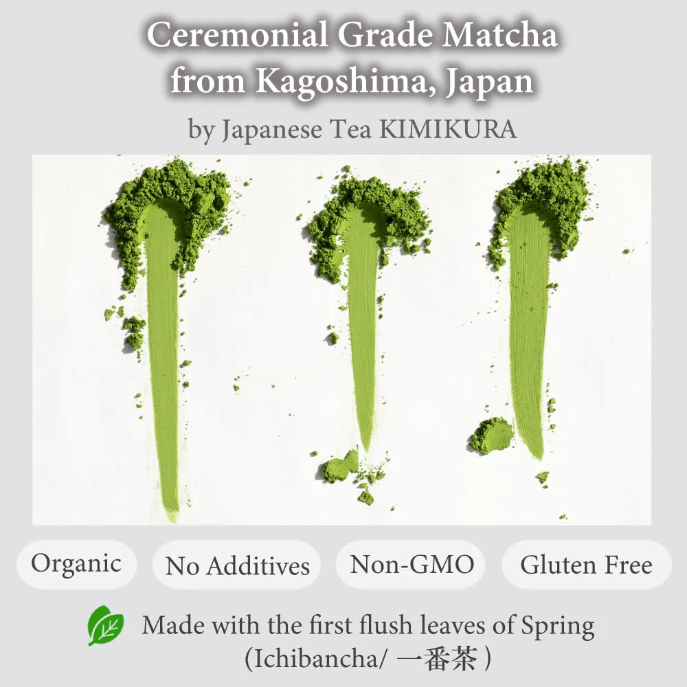 Kimikura – Organic Ceremonial Matcha – Kagoshima – 30g - Canadian Distribution - Ships Free Within Canada on Orders Above CAD $199 - Image 6