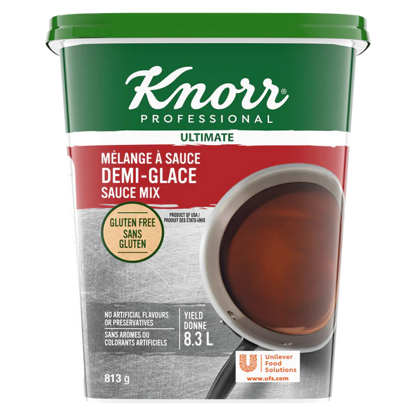 Knorr Demi-Glace Sauce Mix - 4 x 813g - Grocery and Food Items - Canadian Distribution - Ships Free Within Canada on Orders Above CAD $199