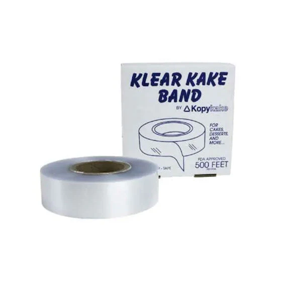 KOPYKAKE Clear Acetate Cake Band, 2" high - Canadian Distribution