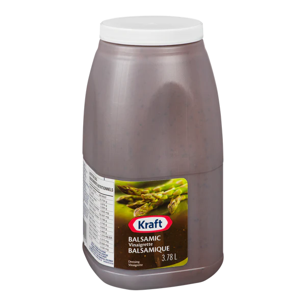 Kraft Balsamic Vinaigrette - 4 x 3.78 L - Grocery and Food Items - Canadian Distribution - Ships Free Within Canada on Orders Above CAD $199
