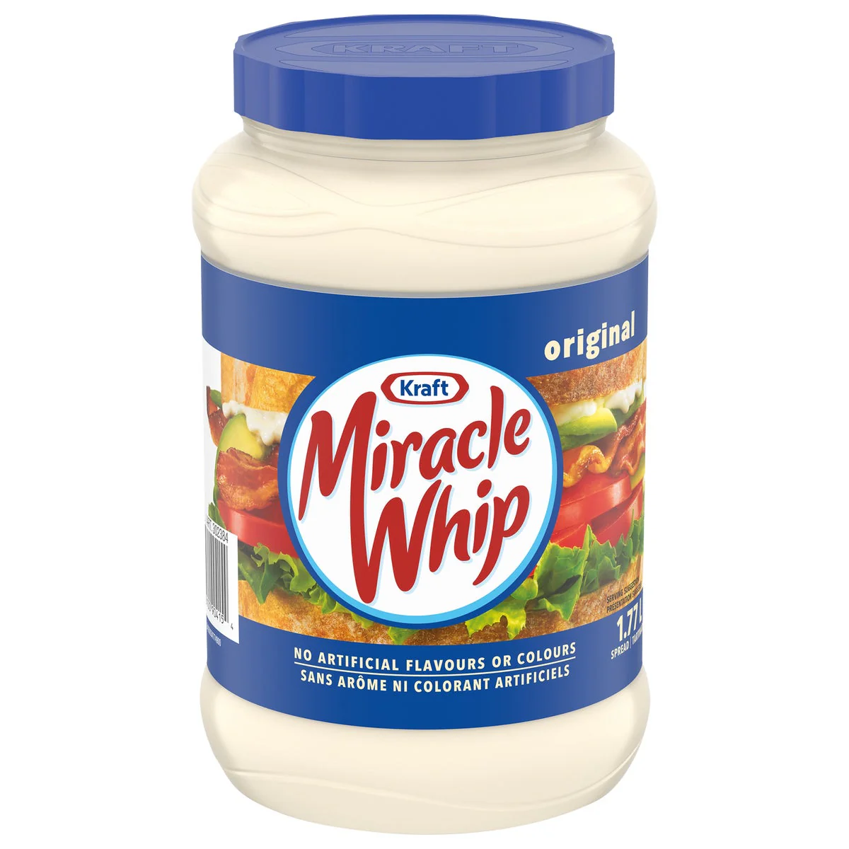 Kraft Miracle Whip - 4 x 1.77 L - Grocery and Food Items - Canadian Distribution - Ships Free Within Canada on Orders Above CAD $199