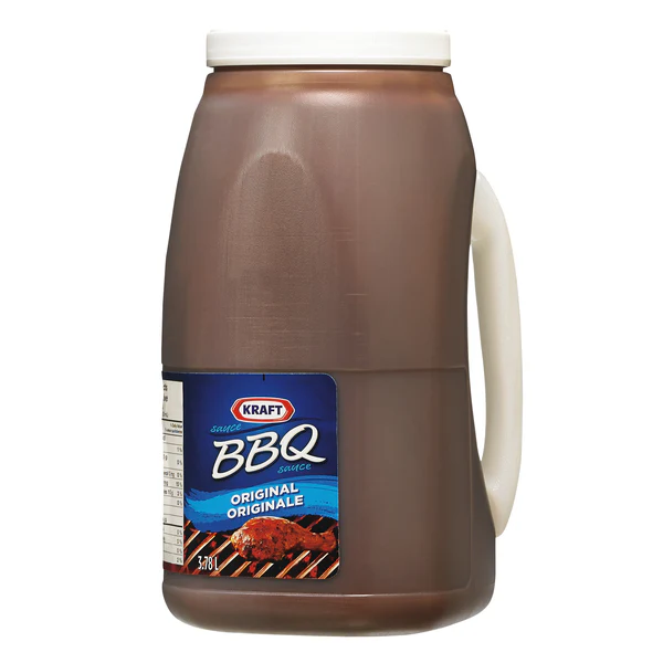 Kraft Original BBQ Sauce - 4 x 3.78 L - Grocery and Food Items - Canadian Distribution - Ships Free Within Canada on Orders Above CAD $199