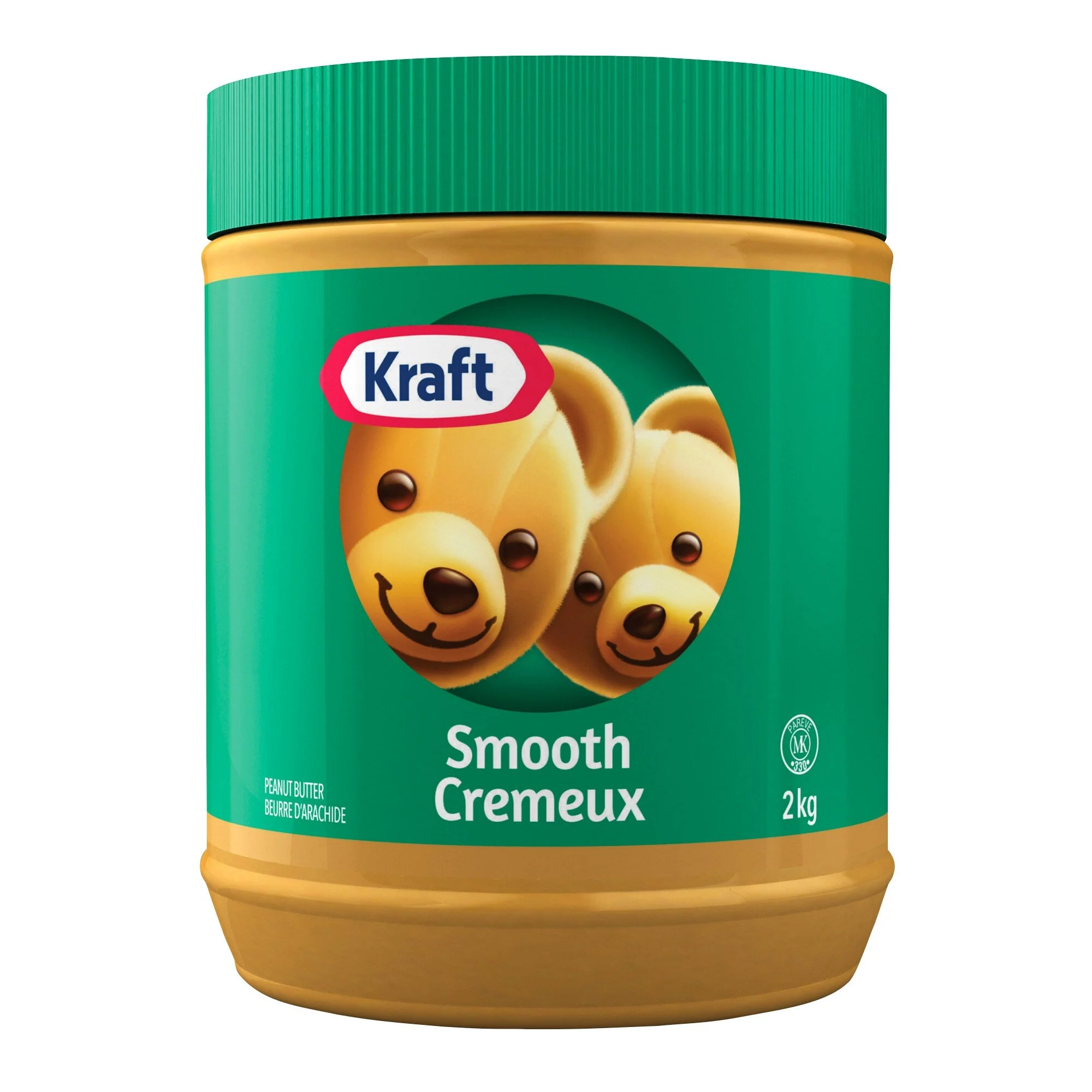 Kraft Smooth Peanut Butter - 4 x 2 kg - Grocery and Food Items - Canadian Distribution - Ships Free Within Canada on Orders Above CAD $199