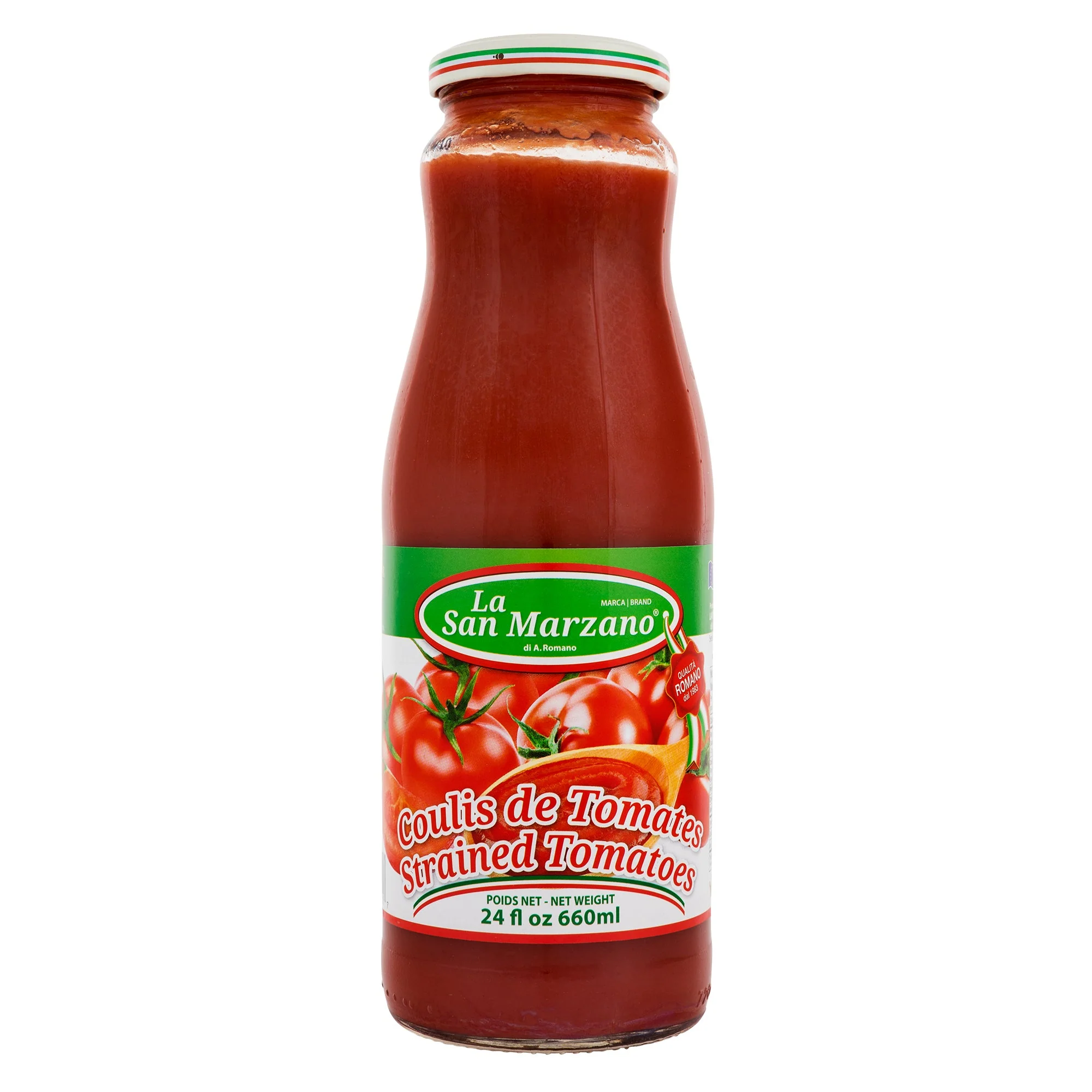 La San Marzano Passata Strained Tomatoes - 4 x 6-count - Grocery and Food Items - Canadian Distribution - Ships Free Within Canada on Orders Above CAD $199