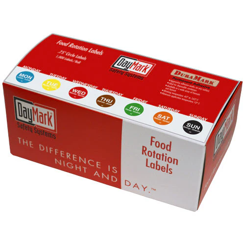 Label Roll Dissolve Saturday 1 x 1.5 - 500 count (Case = 24 x 500 count) - Daymark Food Sa - Packaging and Accessories - Restaurant Supplies and Equipment - Canadian Distribution