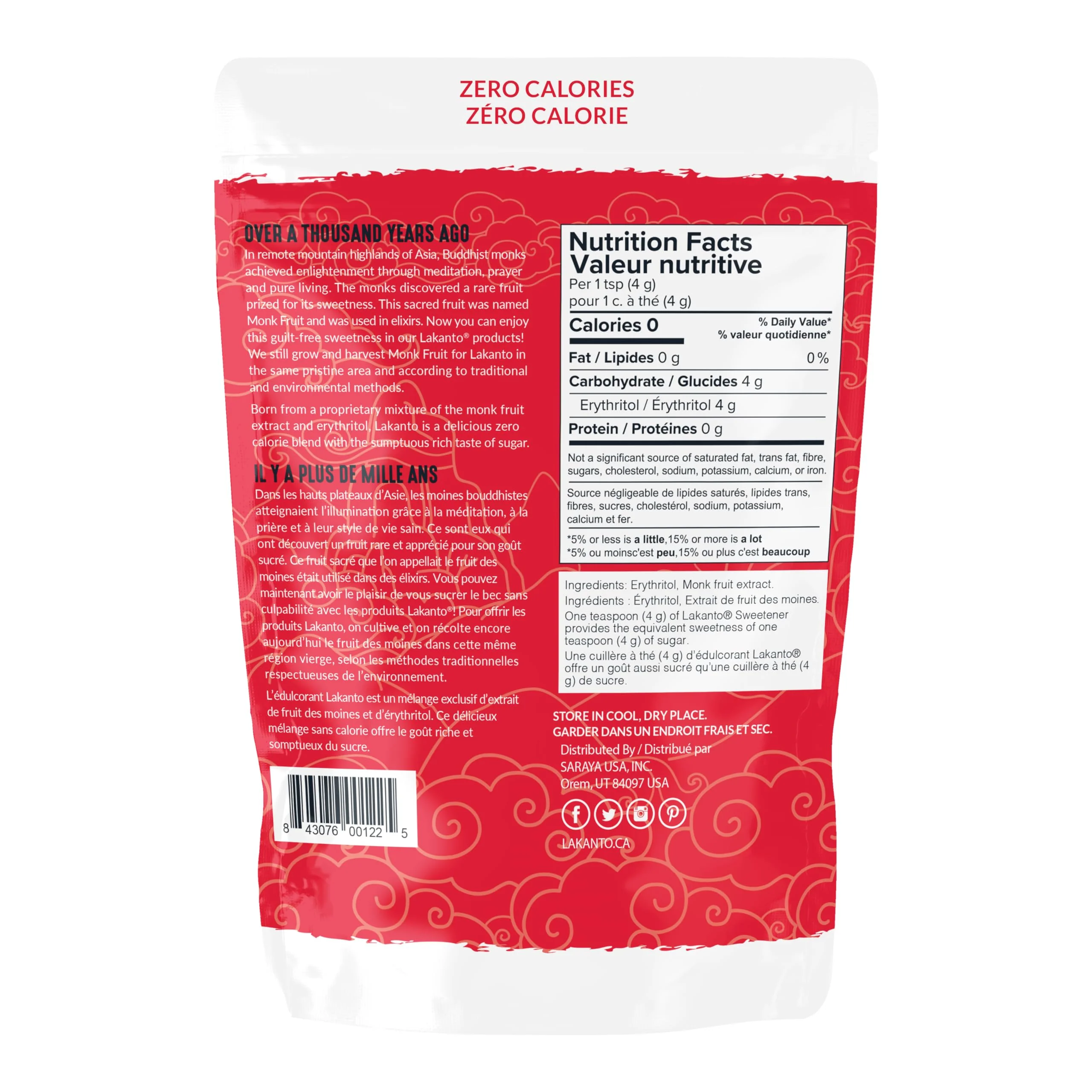Lakanto Classic Monk Fruit Sweetener with Erythritol – 1 lb Natural Sugar Substitute for Baking, Beverages & Cooking - Canadian Distribution - Ships Free Within Canada on Orders Above CAD $199 - Image 6