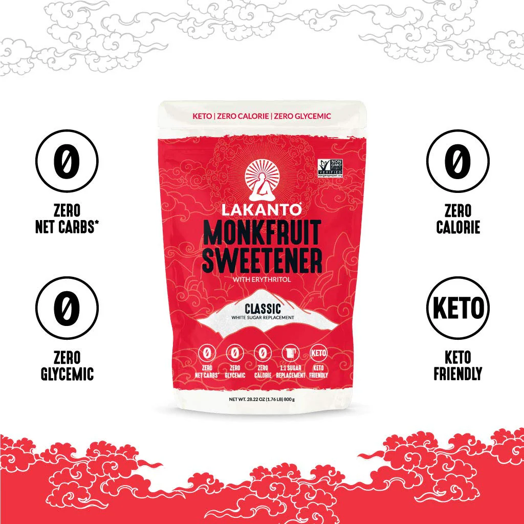 Lakanto – Classic Monkfruit Sweetener – 1.36kg - Canadian Distribution - Ships Free Within Canada on Orders Above CAD $199 - Image 4
