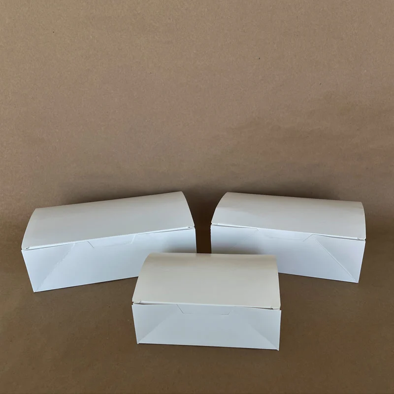 Large Snack Plain Vented 9.25" x 5" x 2.75" 200cs - Disposable Take Away Food Packaging - Canadian Distribution - Image 3