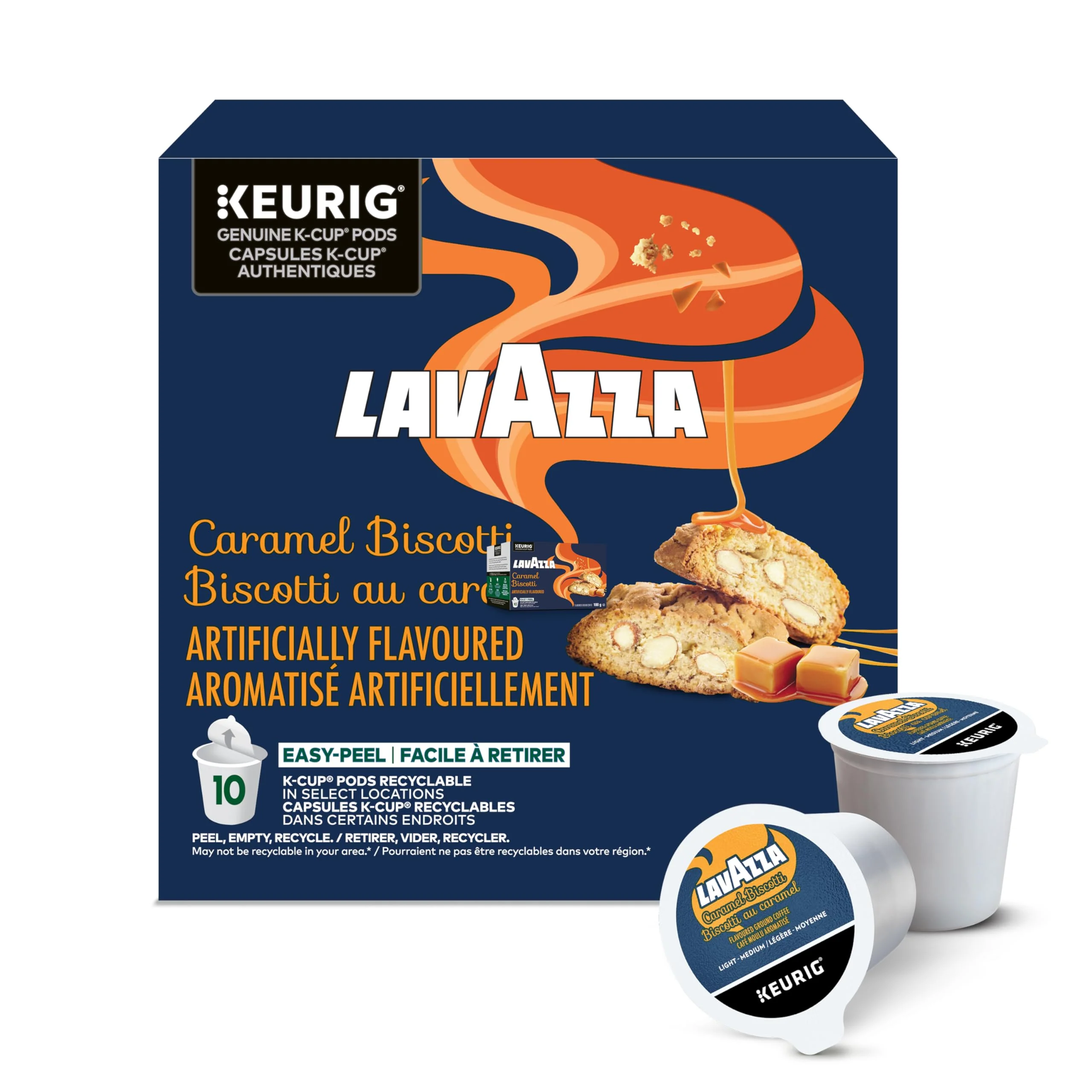 Lavazza Caramel Biscotti Light Medium Roast K-Cup Pods – 60 Count - Canadian Distribution - Ships Free Within Canada on Orders Above CAD $199 - Image 5