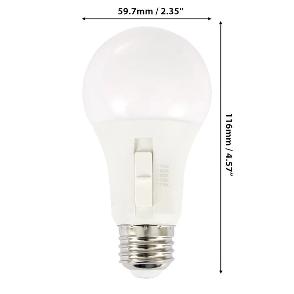 LED 8.5W Dimmable A19 Bulb E26 Base - 10 Pack - Luminus - Restaurant Foodservice Equipment and Accessories - Canadian Distribution - Image 2