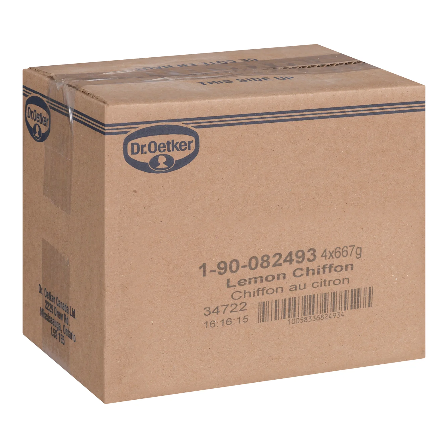 Lemon Chiffon Dessert Mousse - 4 x 667 Grams - Oetker - Baking Mixes and Ingredients - Canadian Distribution - Ships Free Within Canada on Orders Above CAD $199 - Image 3