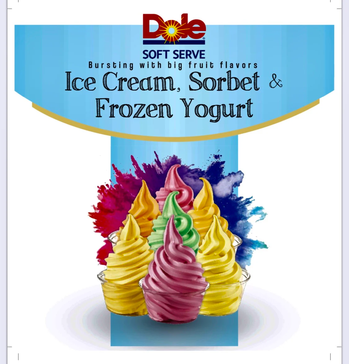 Dole Lemon Soft Serve Mix - 4.4 Lbs. Bag - Case (4 X 4.4lb Bags) - Canadian Distribution - Ships Free Within Canada on Orders Above CAD $199 - Image 6