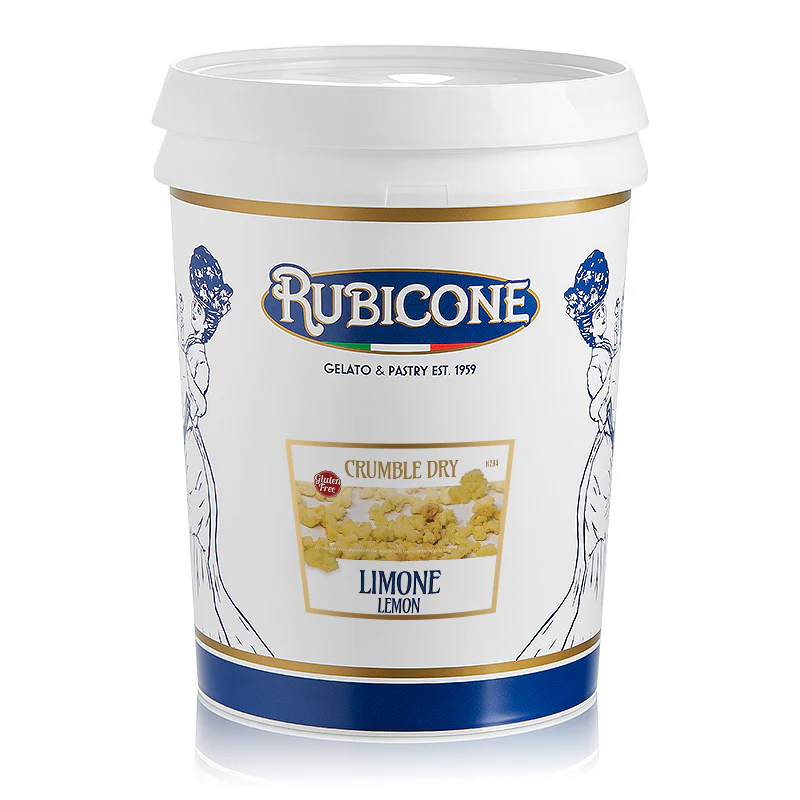 Lemon Dry Crumble - 3 KG Bucket - Rubicone Canada - Ships Free Within Canada on Orders Above CAD $199