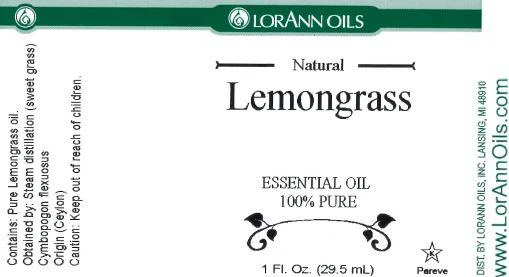 Lemongrass Oil Flavoring - Food Grade Essential Oils - Aromatherapy - 1 oz, 16 oz. - Ships Free Within Canada on Orders Above CAD $199 - Image 3