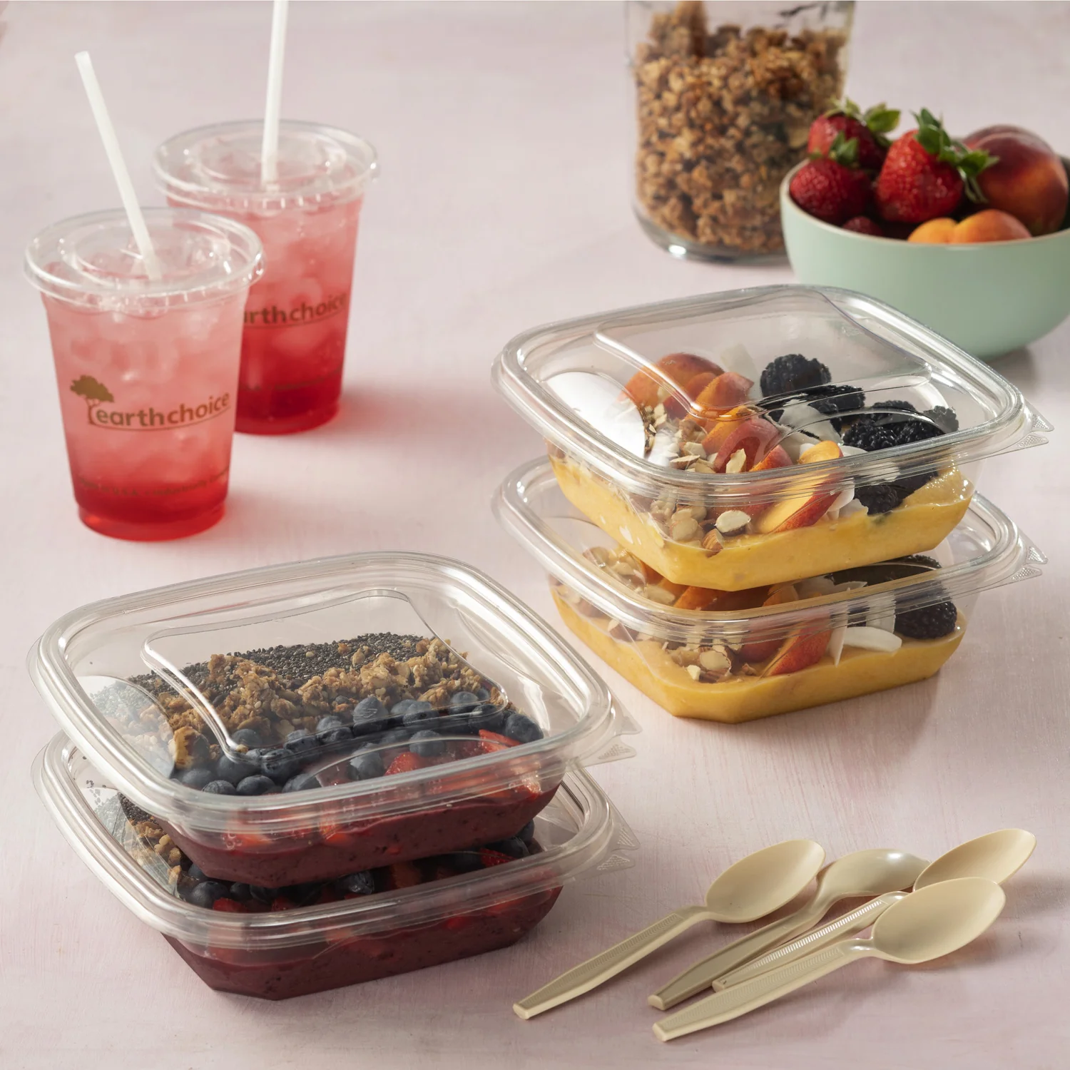 Lid Dome Clear Square 7 x 7 24-32 oz. - 1 x 300 count - Pactiv Corp - Packaging and Accessories - Restaurant Supplies and Equipment - Canadian Distribution - Image 9