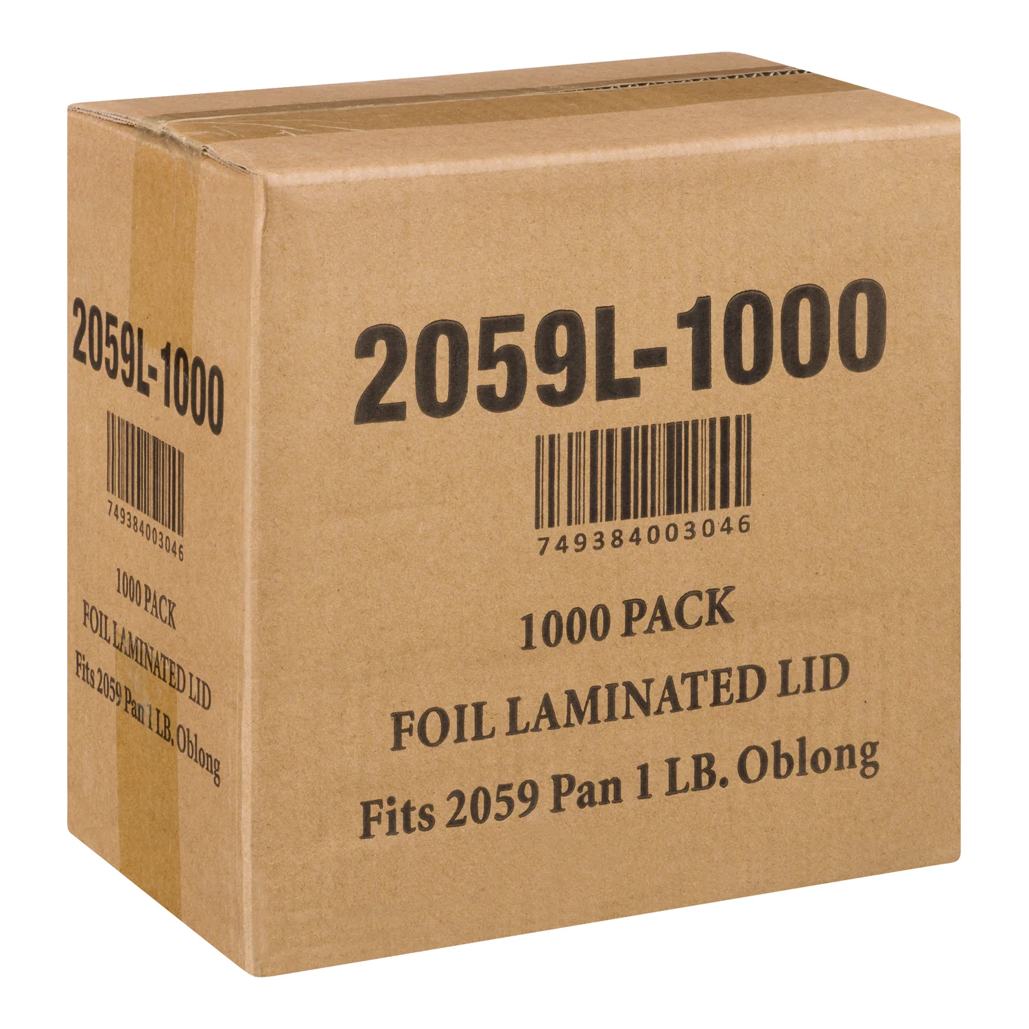 Lid Foil Board For 1 lb. Container - 1 x 1000 count - Handi Foil Of A - Packaging and Accessories - Restaurant Supplies and Equipment - Canadian Distribution - Image 2