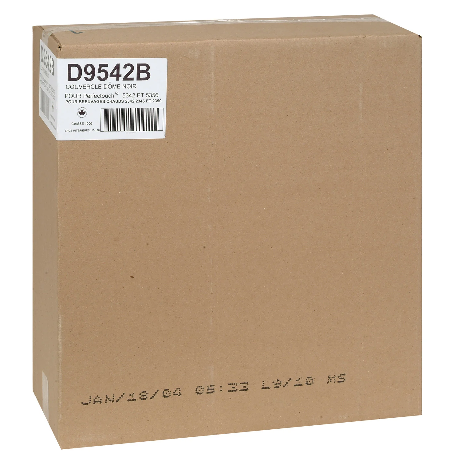 Lid Plastic Dome Black 12/16 Hot Cup - 10 x 100 count - Dixie - Packaging and Accessories - Restaurant Supplies and Equipment - Canadian Distribution - Image 5