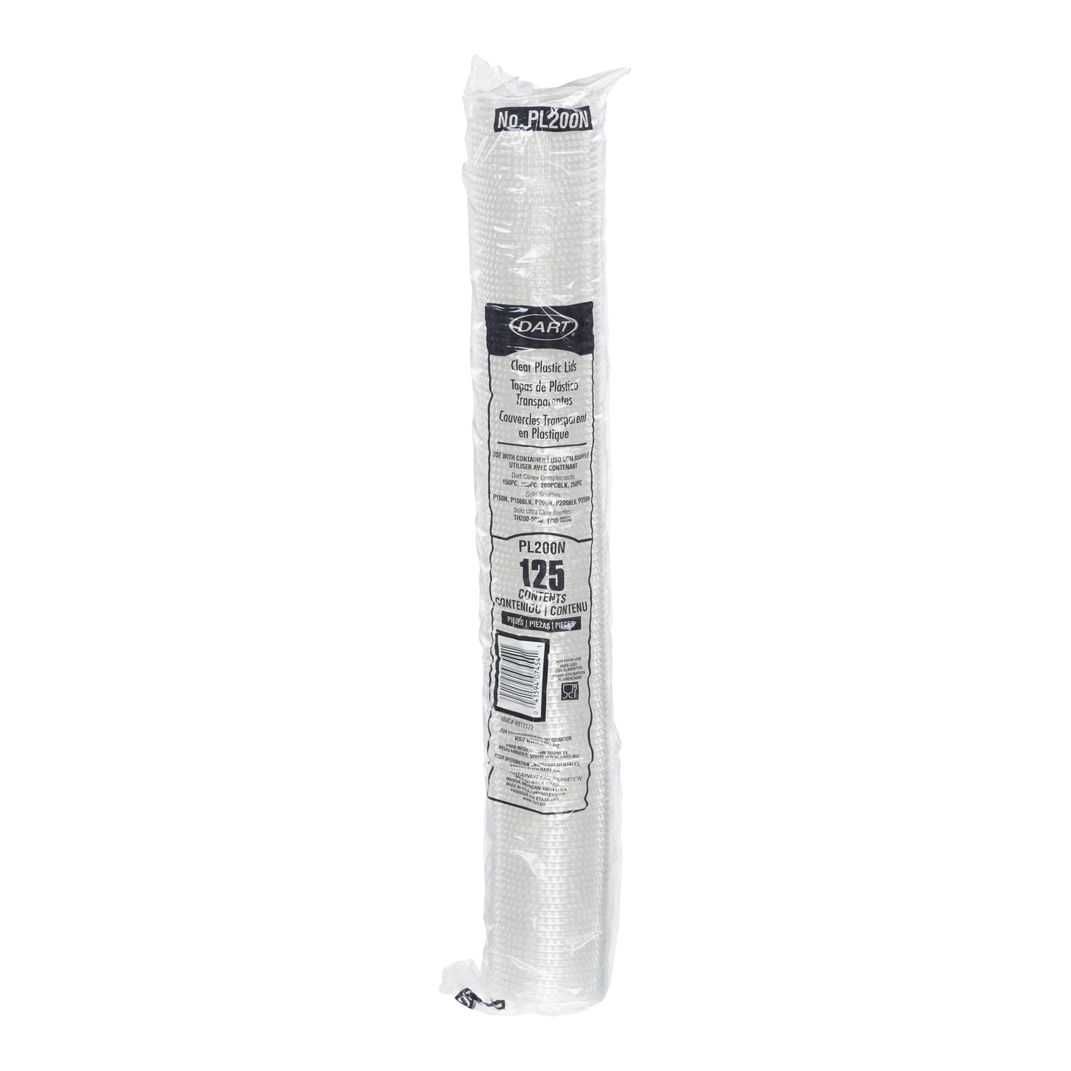 Lid Plastic Medium Portion 2 oz. - 20 x 125 count - Dart Container - Packaging and Accessories - Restaurant Supplies and Equipment - Canadian Distribution - Image 3