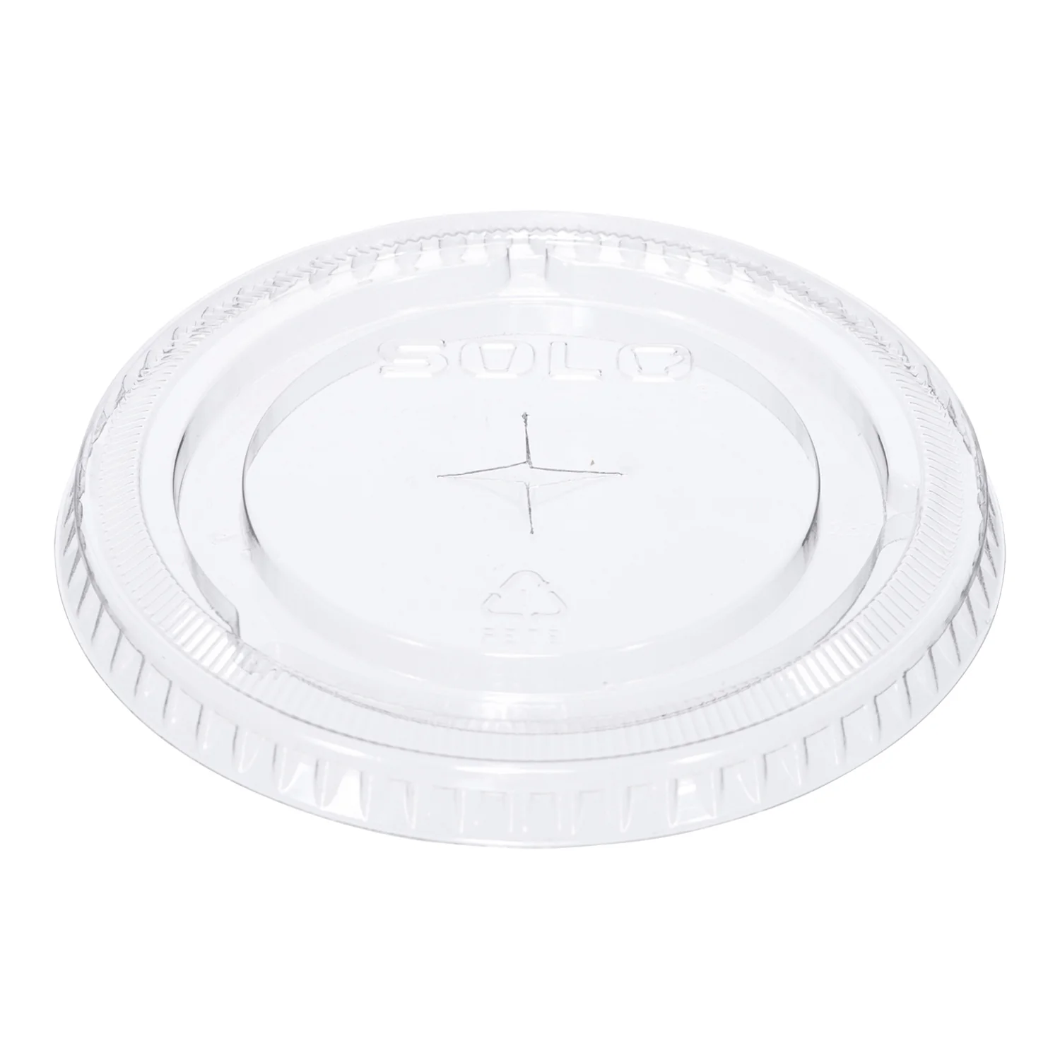 Lid Plastic Straw Slot For 9-22 oz. - 10 x 100 count - Solo Cup - Packaging and Accessories - Restaurant Supplies and Equipment - Canadian Distribution
