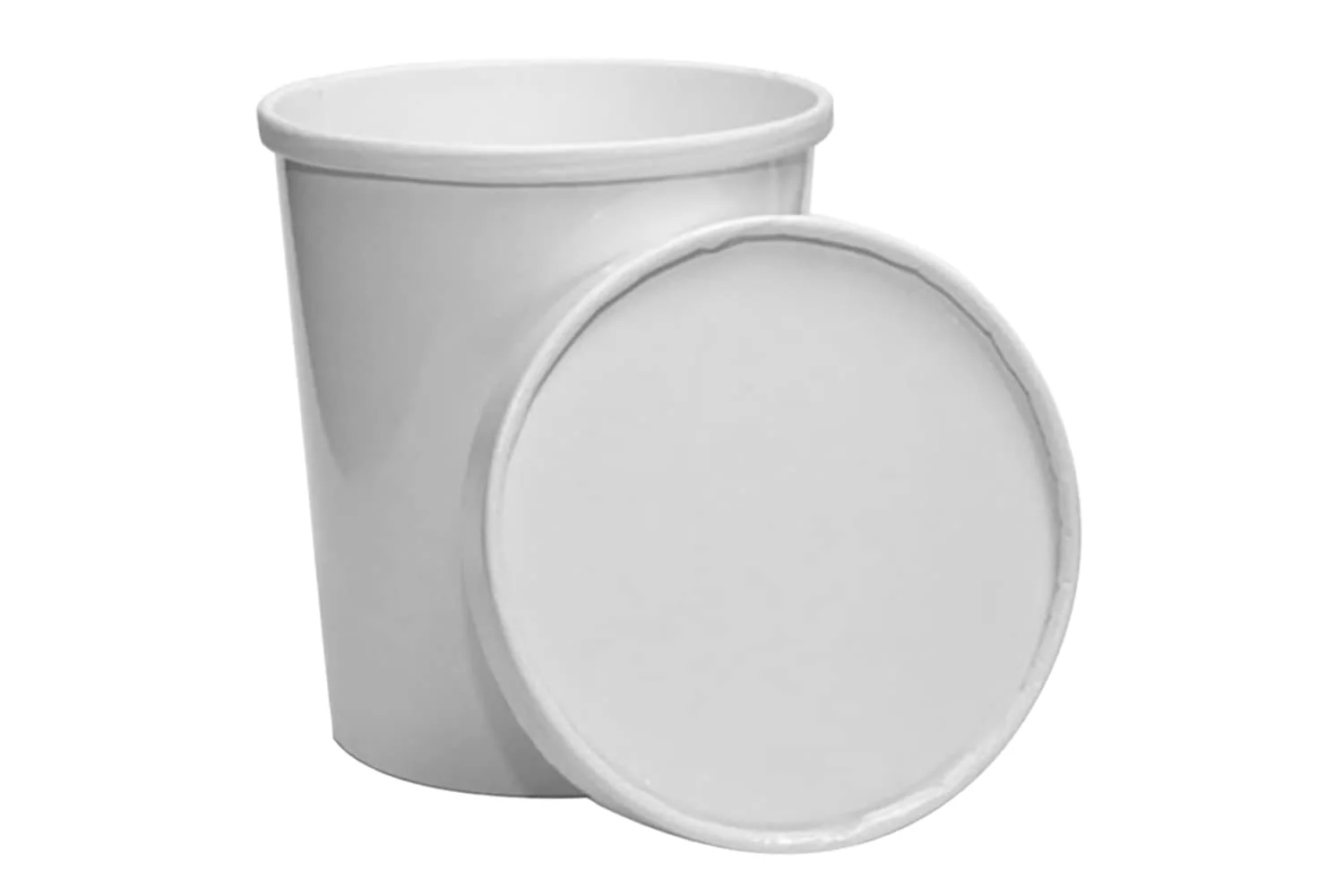 Lids for Premium Ice Cream To Go Containers, Pint 16 oz 437ml, 1000 Lids per case - Image 3