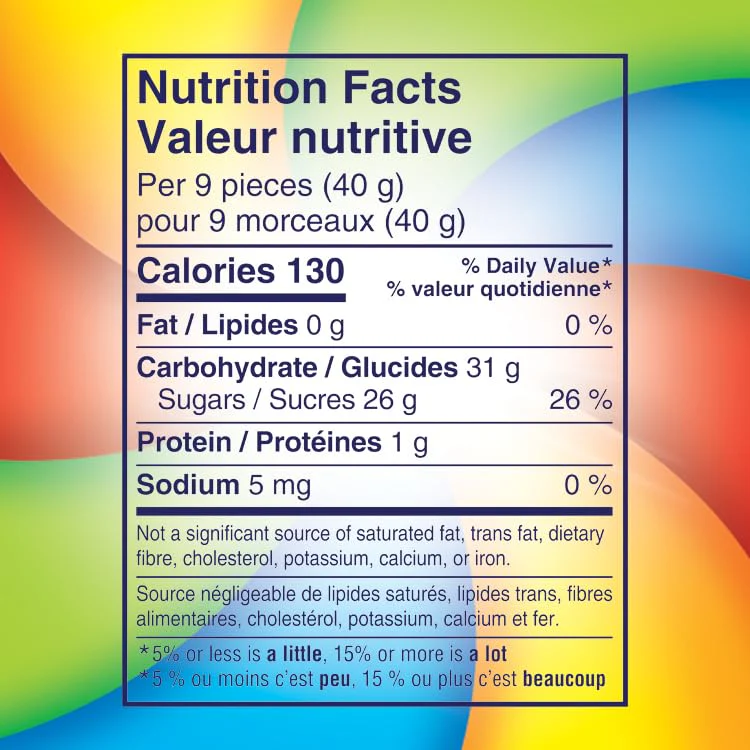 LIFE SAVERS Fruit Rings Gummy Candy – Strawberry, Pineapple, Blue Raspberry, Pear & Lemon – 2 x 180g - Canadian Distribution - Ships Free Within Canada on Orders Above CAD $199 - Image 7