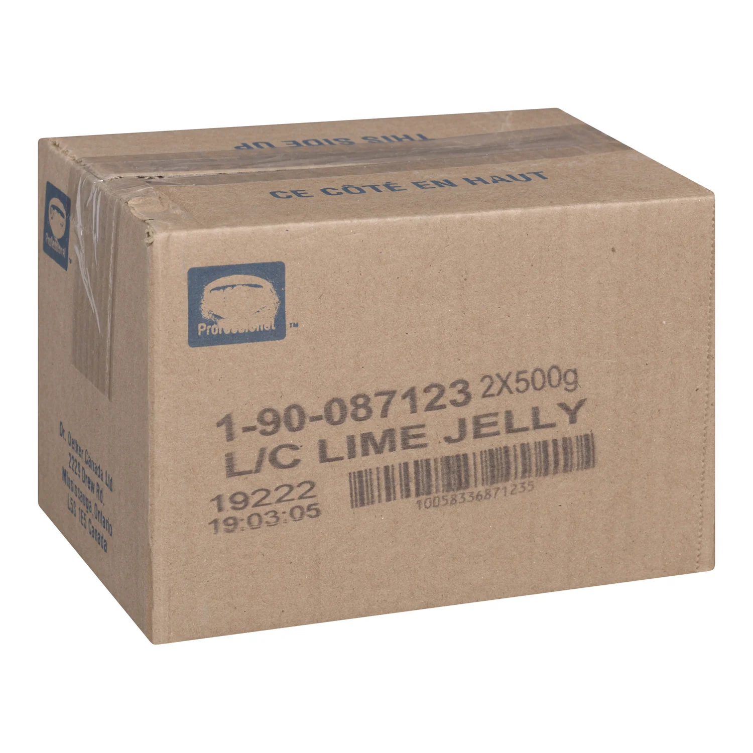 Lime Jelly Powder - Low Calorie - 2 x 500 Grams - Oetker - Baking Mixes and Ingredients - Canadian Distribution - Ships Free Within Canada on Orders Above CAD $199 - Image 2