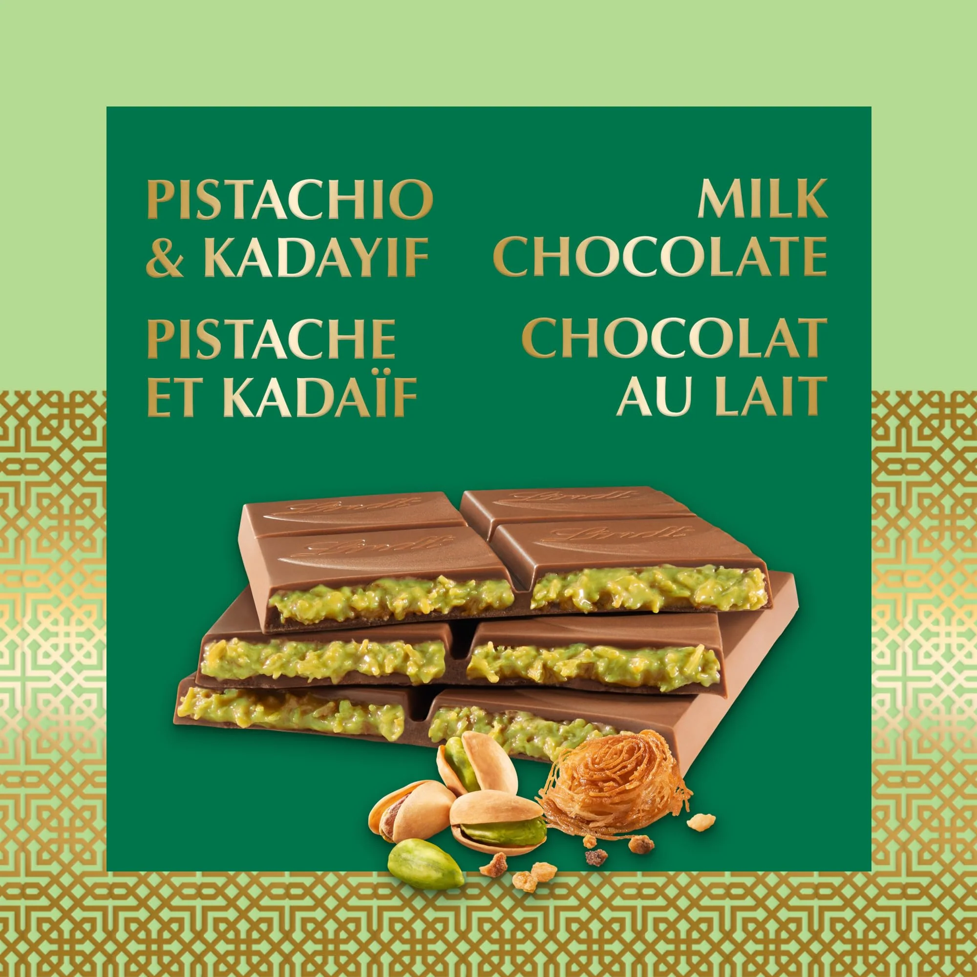 Lindt Dubai Style Chocolate Bar, 150g - Canadian Distribution - Ships Free Within Canada on Orders Above CAD $199 - Image 6