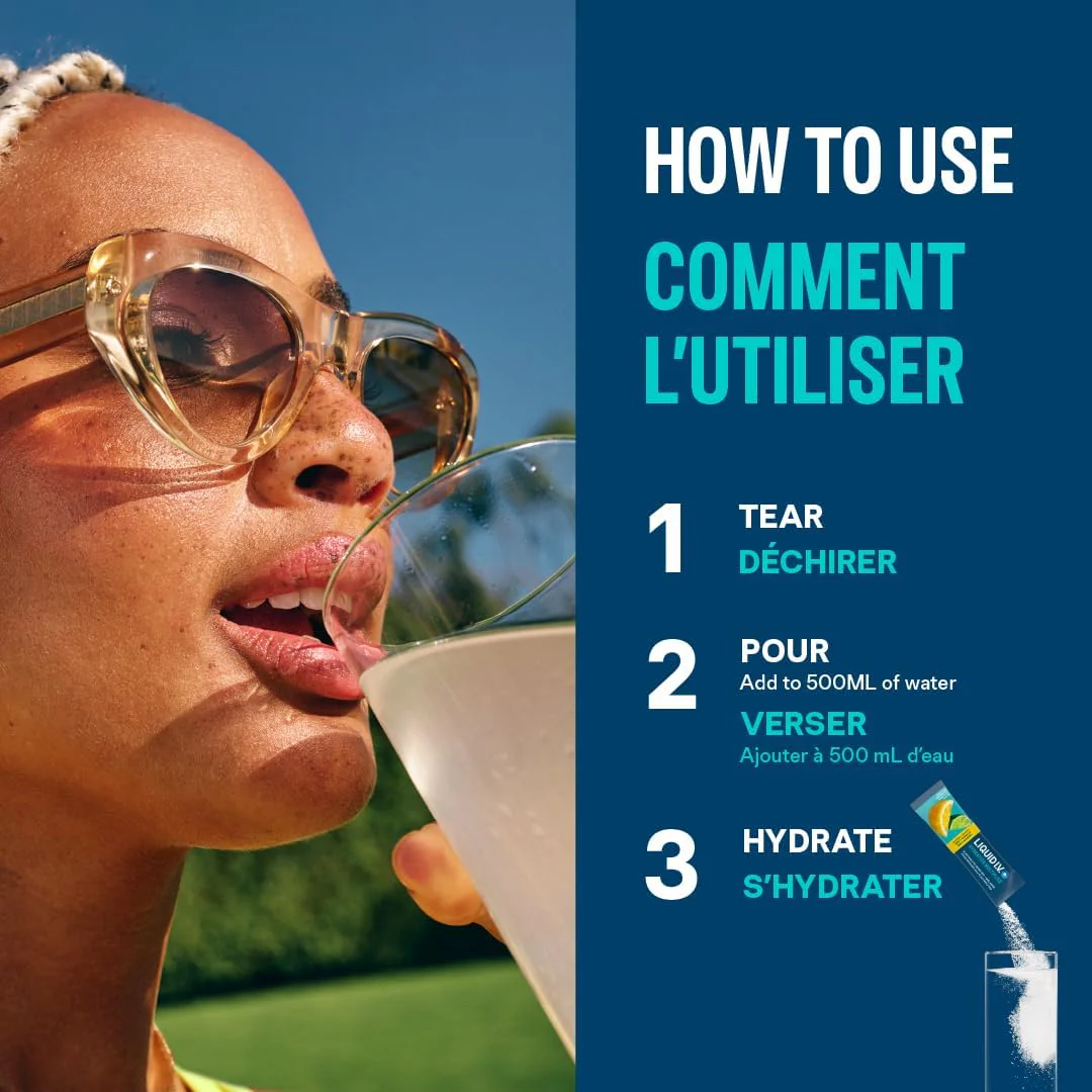 Liquid I.V. – Hydration Multiplier – Lemon Lime – 18 Sticks – Ships Free Within Canada on Orders Above CAD $199 - Image 6