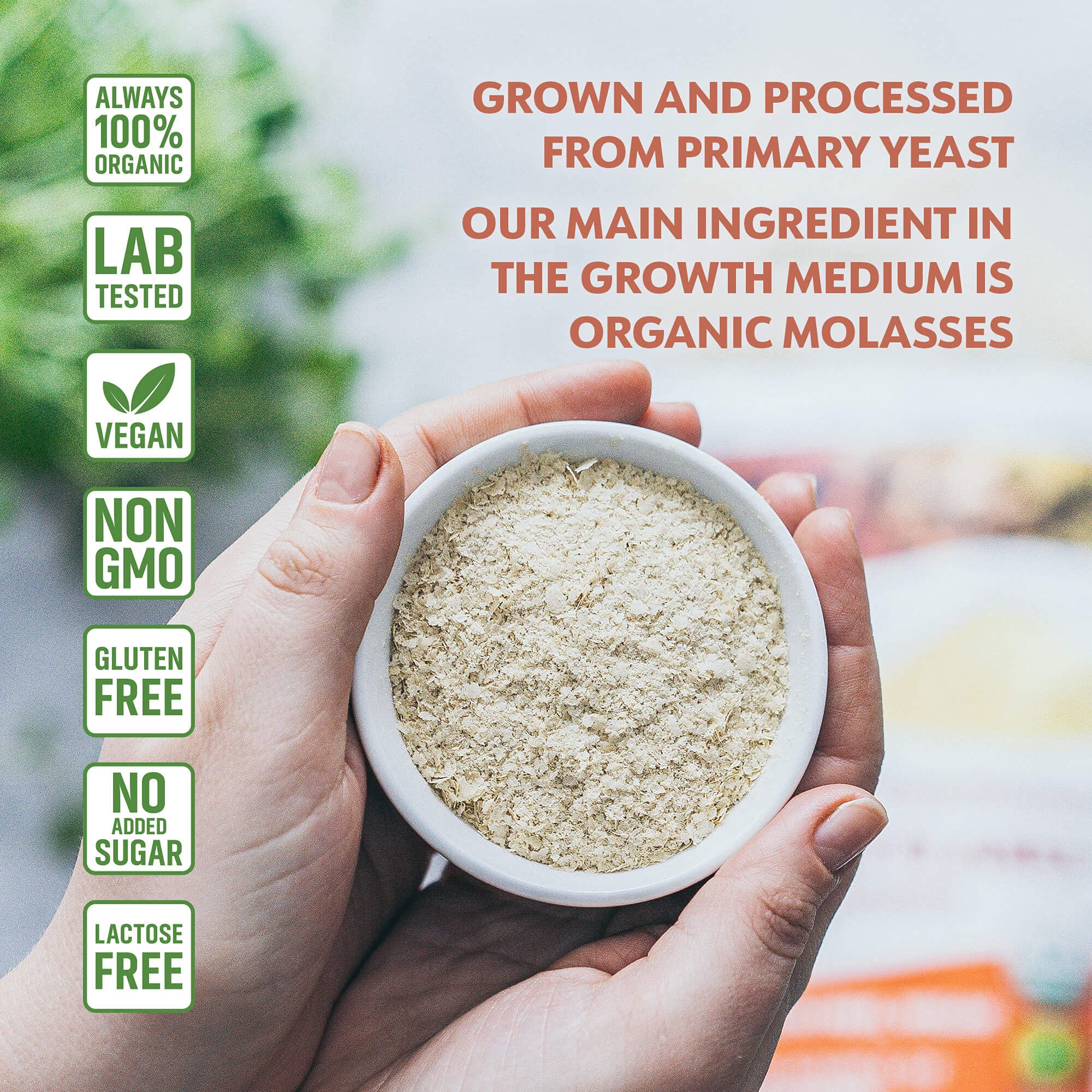 LOOV – Organic Nutritional Yeast Flakes – Unfortified – 227g - Canadian Distribution - Ships Free Within Canada on Orders Above CAD $199 - Image 5