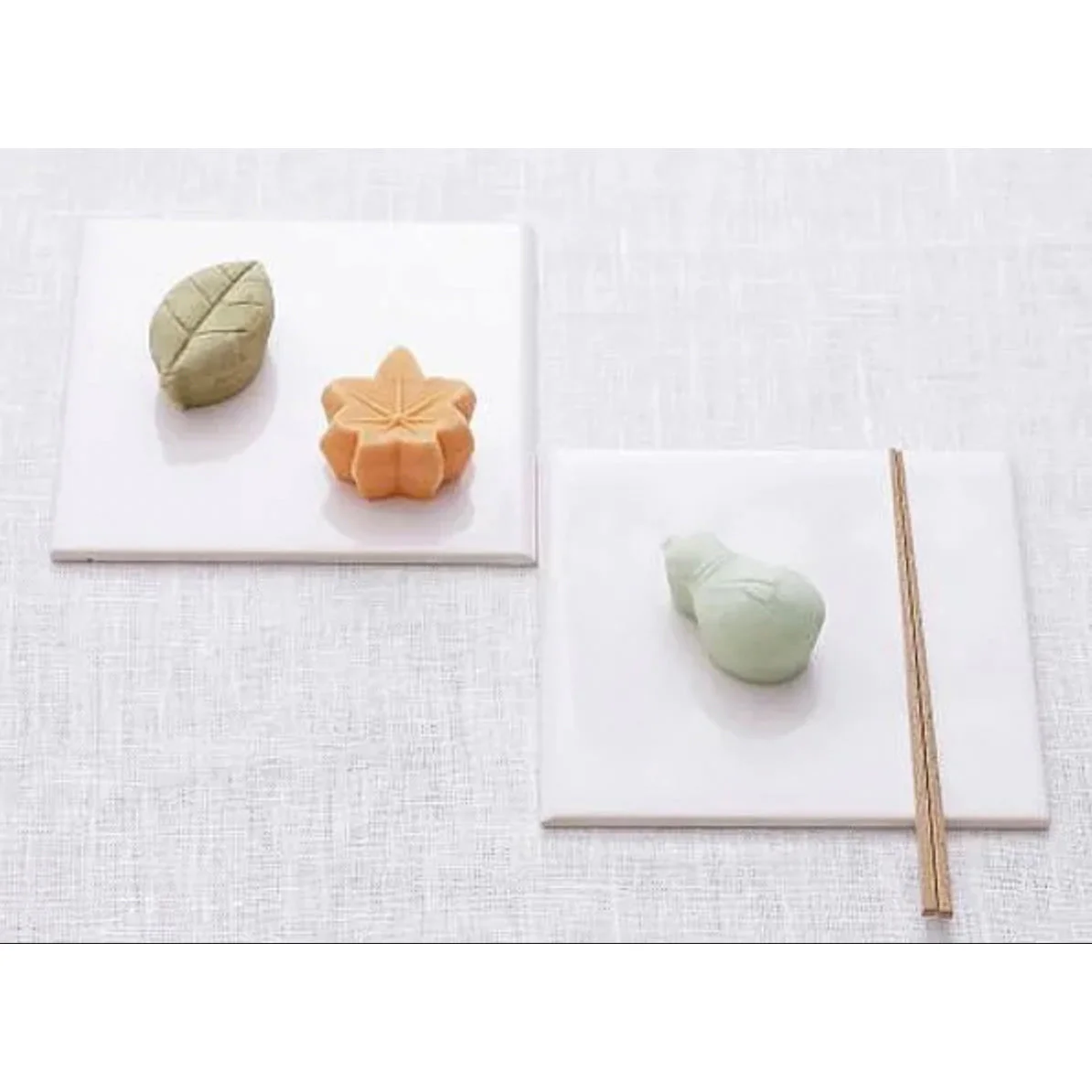 MACHIKO CHIBA Japanese Sweets Mould Set, Leaf Nerikiri - Canadian Distribution - Ships Free Within Canada on Orders Above CAD $199 - Image 2
