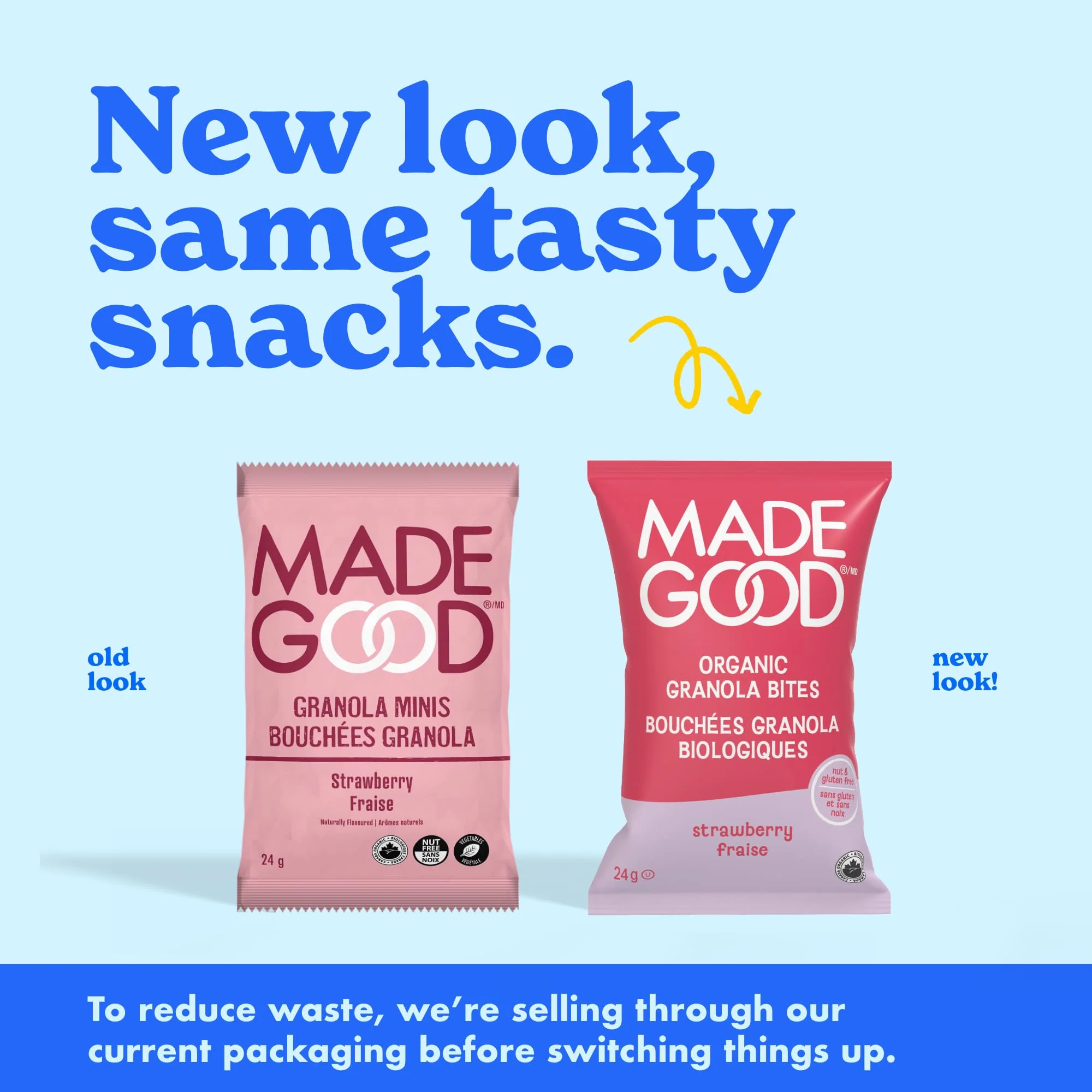 MadeGood – Strawberry Granola Bites – 28 Pack - Canadian Distribution - Ships Free Within Canada on Orders Above CAD $199 - Image 8