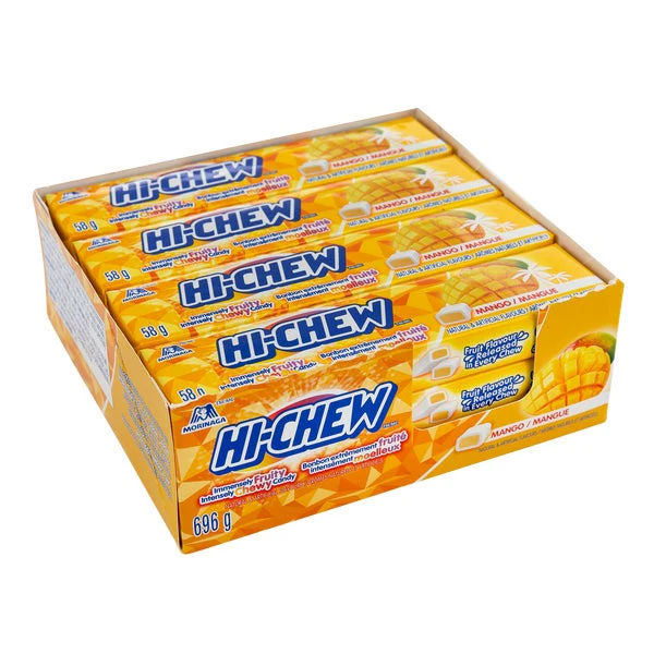 Mango Candy - 48 × 58 g - Hi-Chew - Canadian Distribution - Ships Free Within Canada on Orders Above CAD $199 - Image 2