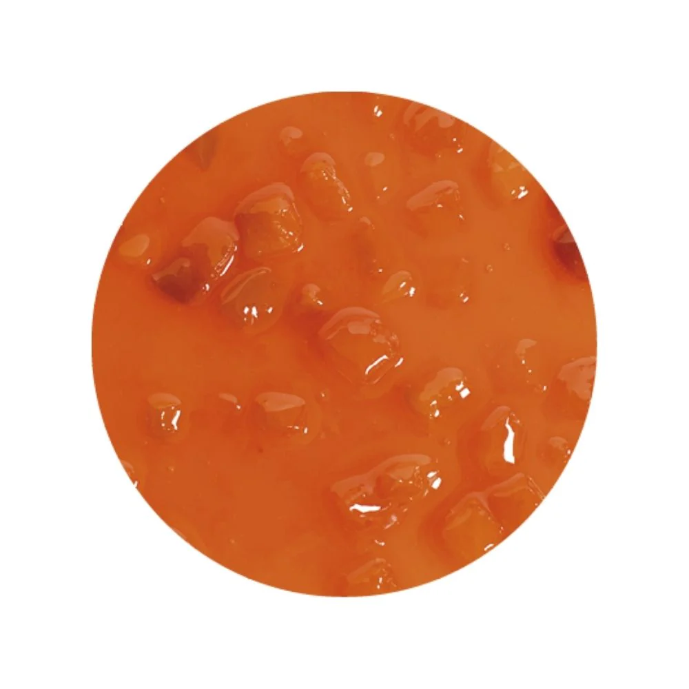 Mango Sundae Dessert Topping - 3 KG Bucket - Mango Variegate - Rubicone Canada - Ships Free Within Canada on Orders Above CAD $199