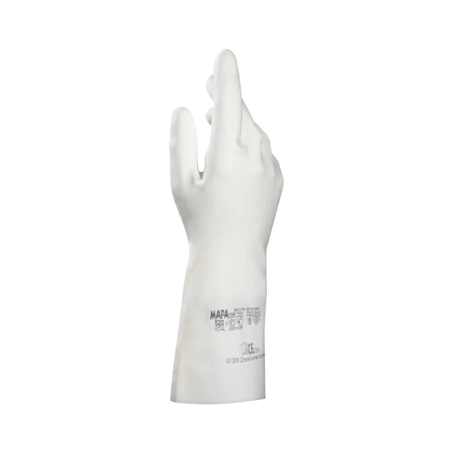 MAPA Vital 520 Sugar Work Gloves – Professional Food-Safe Latex Gloves for Pulled Sugar - Canadian Distribution - Ships Free Within Canada on Orders Above CAD $199