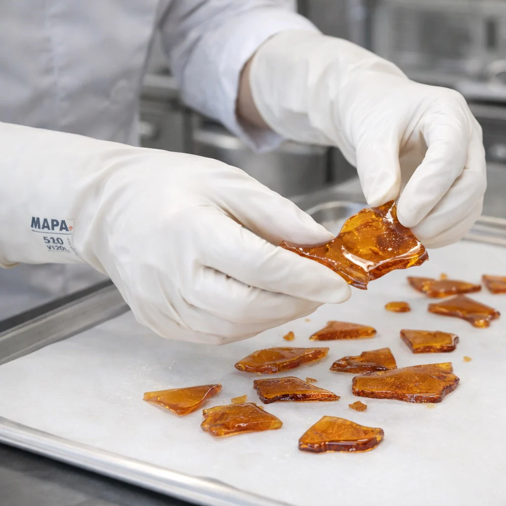 MAPA Vital 520 Sugar Work Gloves – Professional Food-Safe Latex Gloves for Pulled Sugar - Canadian Distribution - Ships Free Within Canada on Orders Above CAD $199 - Image 2