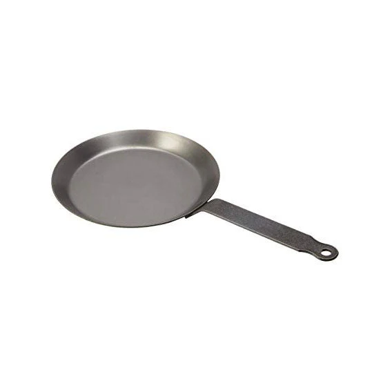 MATFER Black Steel Round Crepe Pan, 8 5/8" - Canadian Distribution