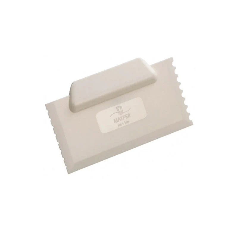 MATFER BOURGEAT 3-Sided Chocolate Comb & Scraper (Decorating), 7 1/2" - Canadian Distribution - Ships Free Within Canada on Orders Above CAD $199