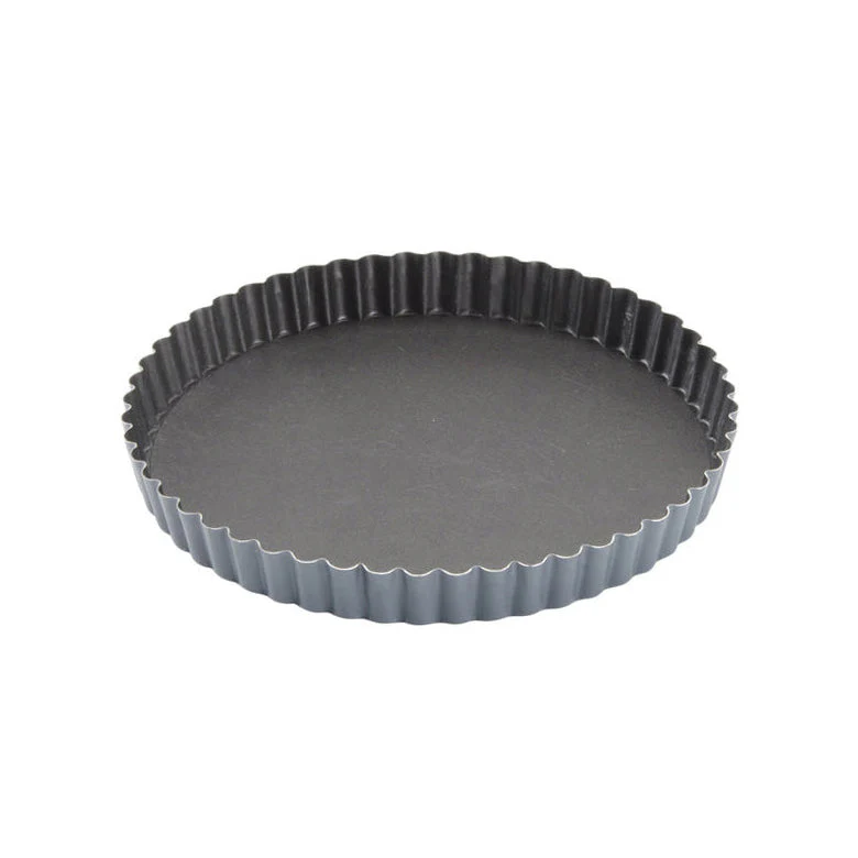 MATFER BOURGEAT Exopan Fluted Tart and Quiche Pan with Removable Bottom, 7 1/16" - Canadian Distribution - Ships Free Within Canada on Orders Above CAD $199