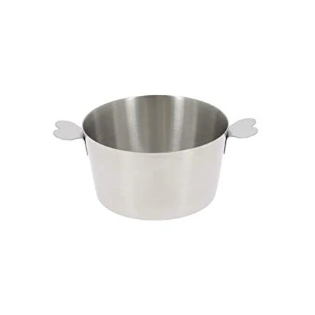 MATFER BOURGEAT Stainless Steel Charlotte Mould (Icebox Cake), 6 1/4" - Canadian Distribution - Ships Free Within Canada on Orders Above CAD $199