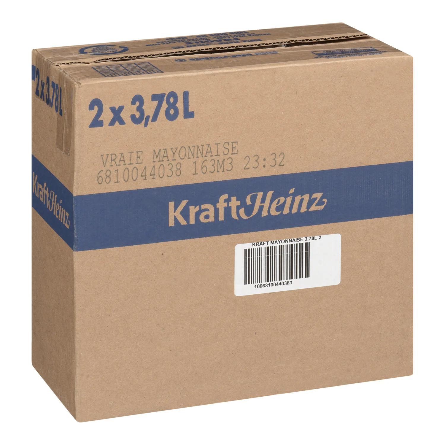Mayonnaise Real - 2 x 3.78 L - Kraft - Restaurant and Foodservice Ingredients - Canadian Distribution - Ships Free Within Canada on Orders Above CAD $199