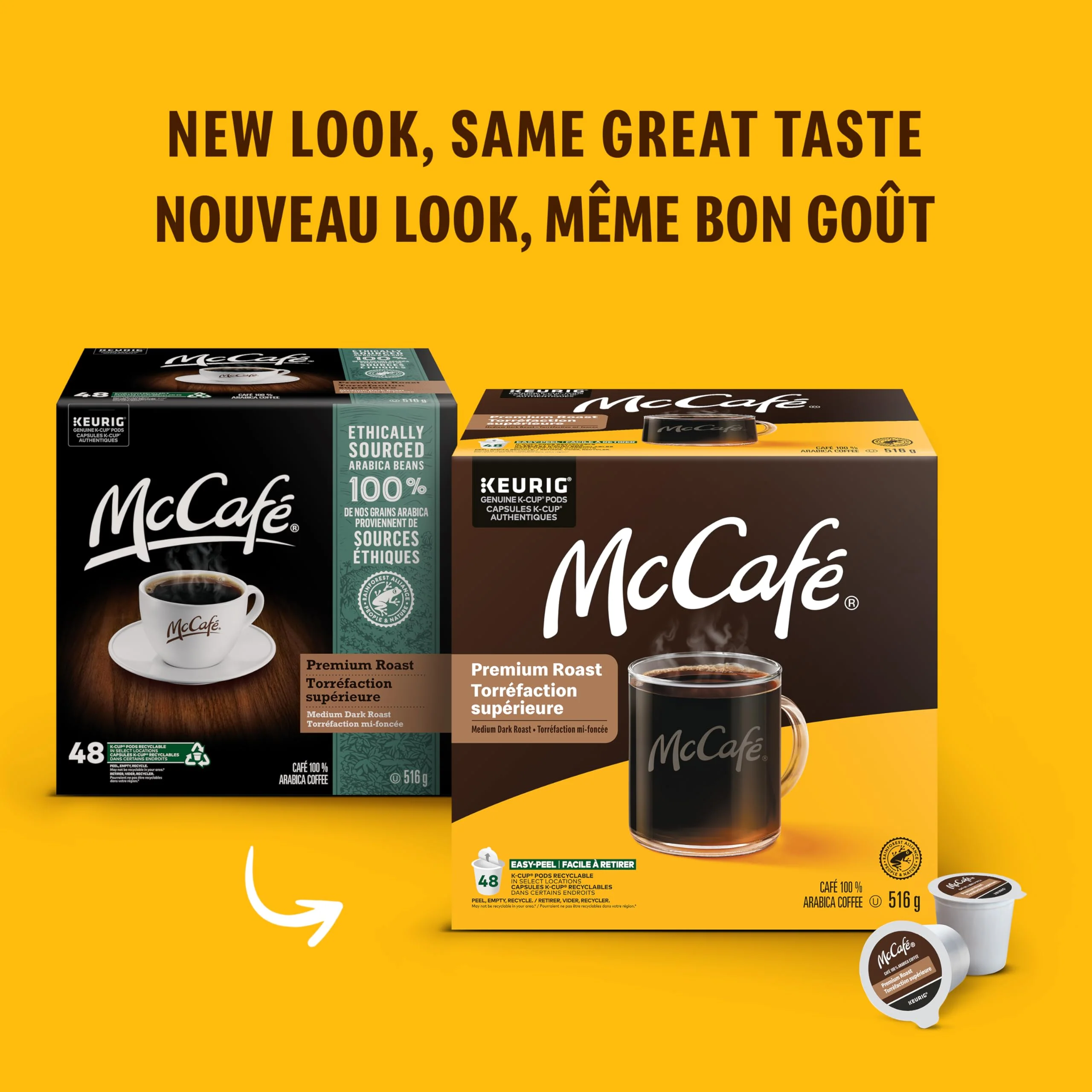 McCafé Premium Medium Dark Roast Decaf Ground Coffee, 6 x 300g - Canadian Distribution - Ships Free Within Canada on Orders Above CAD $199 - Image 4