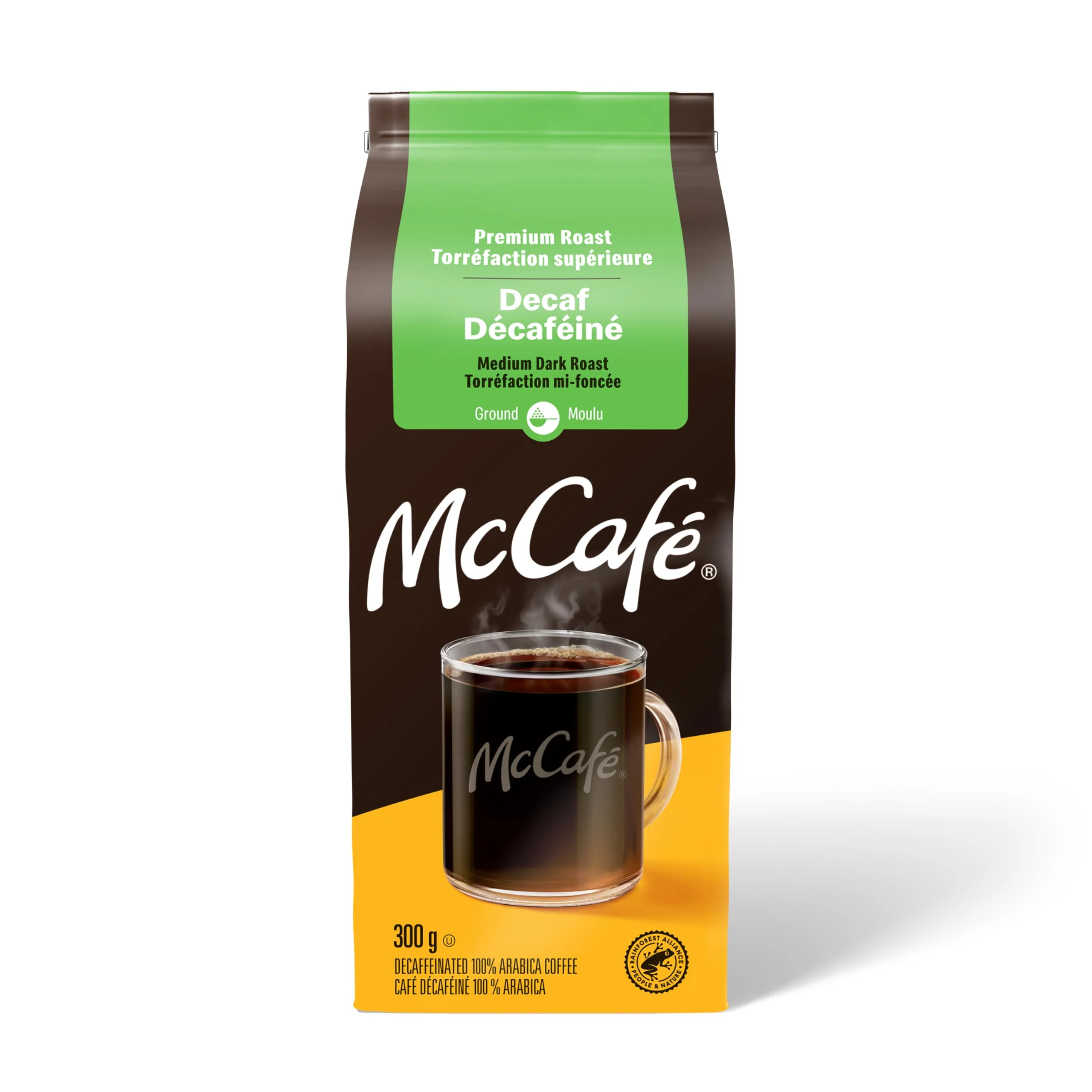 McCafé Premium Medium Dark Roast Decaf Ground Coffee, 6 x 300g - Canadian Distribution - Ships Free Within Canada on Orders Above CAD $199 - Image 6