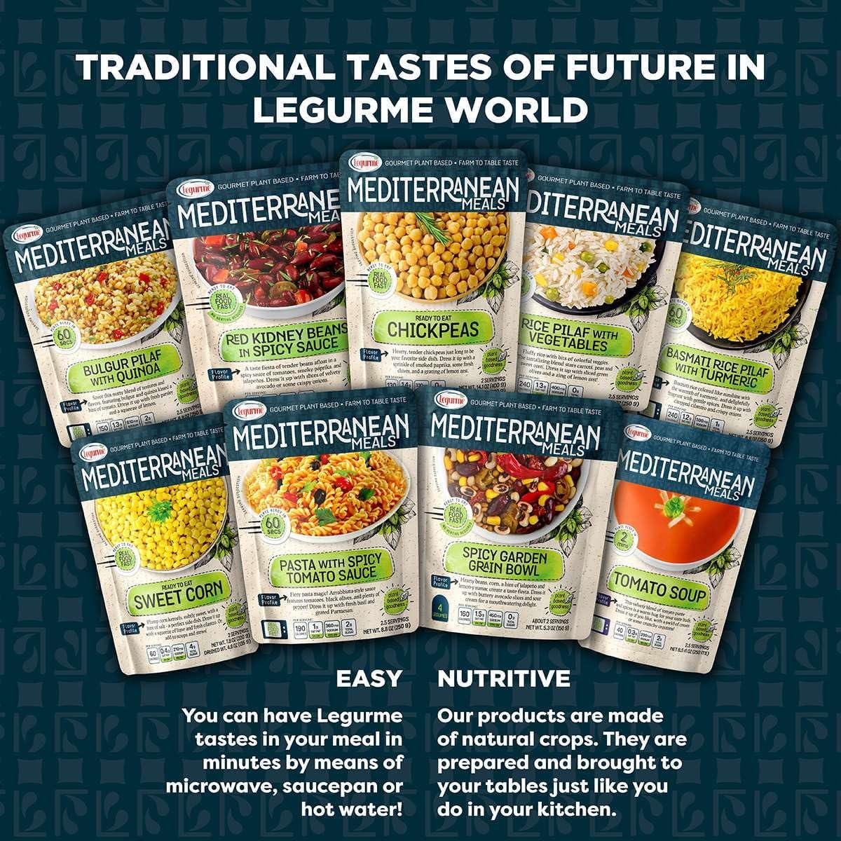 Mediterranean, Ready to Eat Red Kidney Beans in Spicy Sauce, Gluten Free, Plant Based, Vegan, No Preservatives, No Colorants, No Artificial Flavors, 250GR (Pack of 9) - Canadian Distribution - Ships Free Within Canada on Orders Above CAD $199 - Image 4