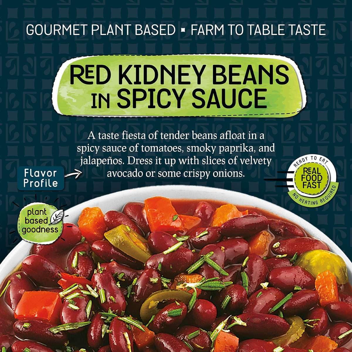 Mediterranean, Ready to Eat Red Kidney Beans in Spicy Sauce, Gluten Free, Plant Based, Vegan, No Preservatives, No Colorants, No Artificial Flavors, 250GR (Pack of 9) - Canadian Distribution - Ships Free Within Canada on Orders Above CAD $199 - Image 5