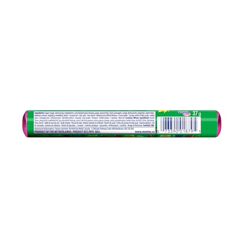 Mentos Discovery Chewy Mints - 2 x 4 Roll Multipack (56 Pieces Total, 37g per Roll) - Canadian Distribution - Ships Free Within Canada on Orders Above CAD $199 - Image 3