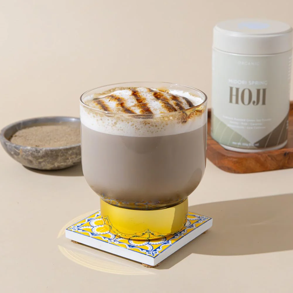 Midori Spring – Organic Hojicha Powder – Roasted Green Tea – Smooth Roast – Antioxidant rich low caffeine - Canadian Distribution - Ships Free Within Canada on Orders Above CAD $199 - Image 3