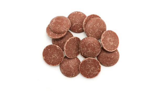 Milk Chocolate Flavored Wafers - 25 Lbs. - Barry Callebaut - Canadian Distribution - Ships Free Within Canada on Orders Above CAD $199