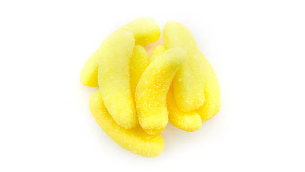 Mini Gummy Banana Chews Candy - 26.5 LB Box - Premium Candies & Gummies - Ships Free Within Canada on Orders Above CAD $199