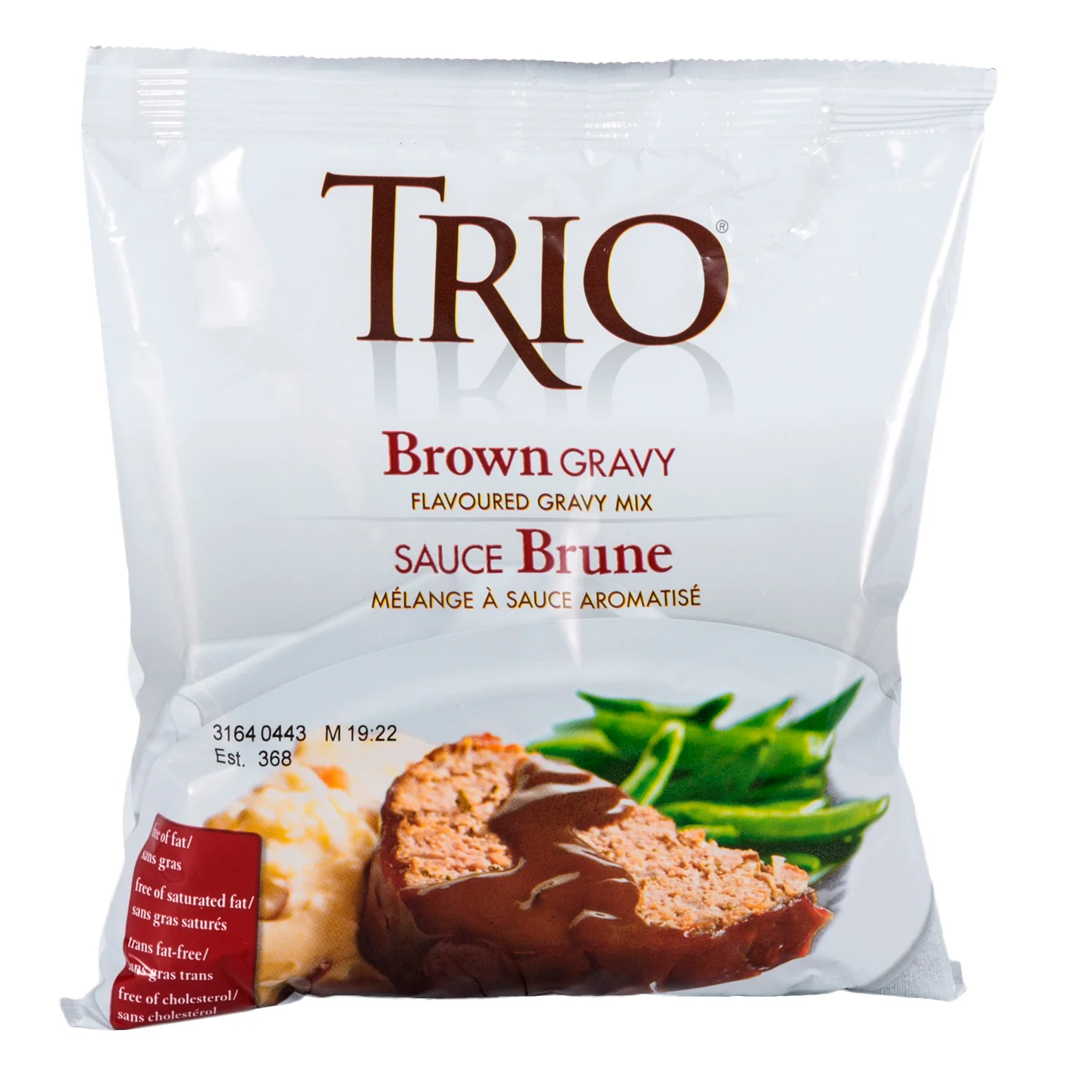 Mix Gravy Brown - 8 x 467 g - Trio - Restaurant and Foodservice Ingredients - Canadian Distribution - Ships Free Within Canada on Orders Above CAD $199