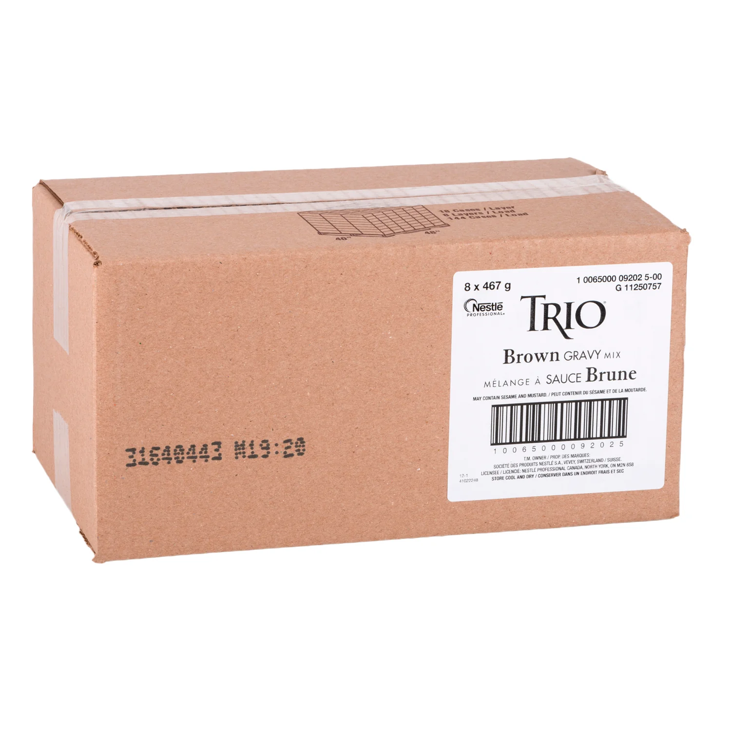 Mix Gravy Brown - 8 x 467 g - Trio - Restaurant and Foodservice Ingredients - Canadian Distribution - Ships Free Within Canada on Orders Above CAD $199 - Image 2